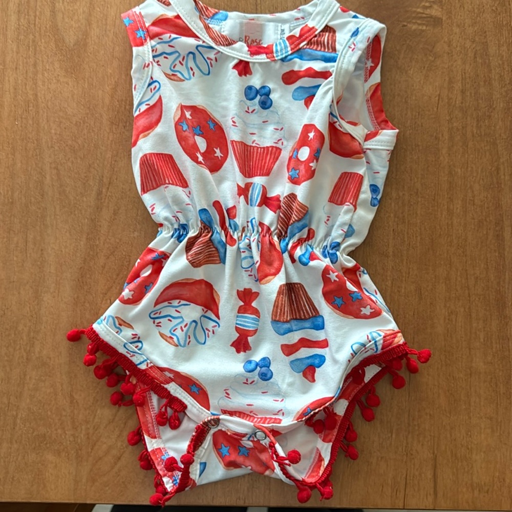 Pom Pom Mila & Rose sweet treat outfit 0-6 month
